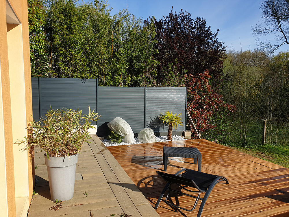 Pose de vos cloture aluminium - Clotures 44